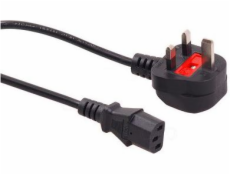 Maclean napájecí kabel 3kolíková zástrčka GB, 5m (MCTV-808)