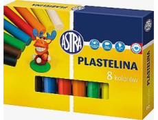Plastelína Astra 8 barev Plastelína Astra 8 barev