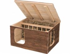 Trixie Natural Living Hilke House, s přihrádkou na seno, 40 × 23 × 32 cm