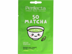 Perfecta So Matcha Detox pleťová maska - Čistící energie 10ml