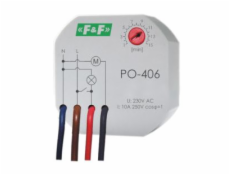 F&F Relé zpožděného času 230V 10A - PO-406