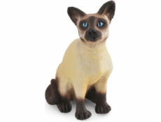 Figurka Collecta Siamská kočka sedící
