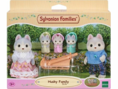 Epocha SYLVANIAN figurka Husky family 5636