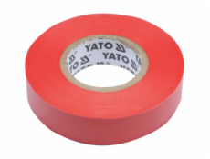 Yato Electrical izolační páska 15x0,13mm/20m PVC izolace-max 40kV červená - YT-81592