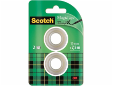 Scotch Magic kancelářská páska 19mm (2ks) Scotch Magic kancelářská páska 19mm (2ks)