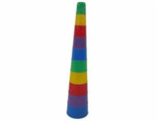 Polesie puzzle hračka Pyramida 10 prvků