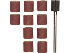Proxxon Brusný hrot 10x10 mm Proxxon gr. 150 korund + stopka 10 ks.