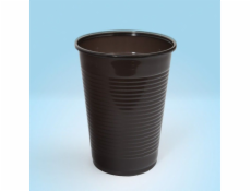 Kancelářské produkty KANCELÁŘSKÉ PRODUKTY plastový hrnek, termální, 200ml, 100 ks, hnědý