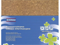 Informační tabule Donau DONAU, 58x46cm, samolepící, hnědá Informační tabule Donau DONAU, 58x46cm, samolepící, hnědá