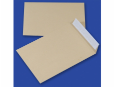 Kancelářské produkty Obálky se silikonovou páskou, HK, B5, 176x250 mm, 90gsm, hnědé, 10 ks.