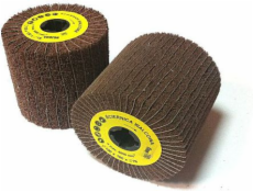 GLOB Combi válcový lamelový brusný kotouč, zrnitost 80 100 x 100 x 19 mm (GLOB-SLW-10019-COARSE-KOMBI)