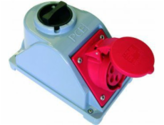 PCE Zásuvka pevná s vypínačem 0-1 16A 4P 400V IP44 COMBO-POL (96061440W)