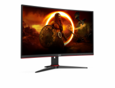AOC/C27G2E/BK/27 /VA/FHD/165Hz/1ms/Blck-Red/3R