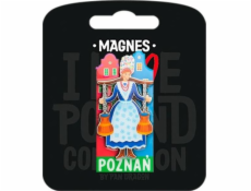 PAN DRAGON Magnet Poznań Bamberka - miluji Polsko C