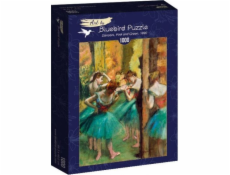 Bluebird Puzzle Puzzle 1000 Růžový a zelený tanečník, Degas