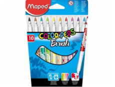 Maped Markers Colorpeps Brush 10 barev (175450) Maped Markers Colorpeps Brush 10 barev (175450)