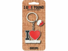 Kľúčenka PAN DRAGON I love Poland Kľúčenka Kraków ILP-BRE-B-KR-05
