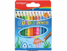 Keyroad TRIANGULAR CENCILS MINI KEYROAD 12 BAREV