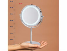 Stojací zrcadlo Tio kov pochromovaný 33,0cm 13,0cm