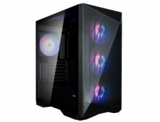 Zalman skříň Z9 Iceberg black / Middle tower / ATX / 4x140mm fan ARGB / temperované sklo / černá