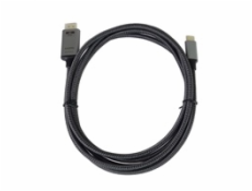 PremiumCord kabel USB-C na HDMI 2m rozlišení obrazu 8K@60Hz,4K@144Hz Aluminium