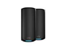 NETGEAR ORBI9 QB WIFI7 2P 1Y ARMOR BLK BNDL
