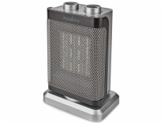 NEDIS keramický horkovzdušný ventilátor PTC/ termostat/ spotřeba 1500 W/ 2 tepelné režimy/ ochrana proti převrácení