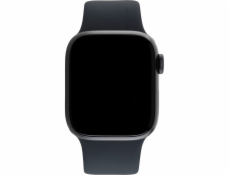 Apple Watch 9 GPS 41mm Alu Midnight Sport Armband M/L