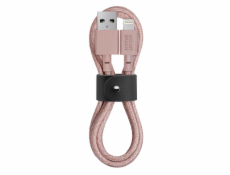 Native Union Belt Cable USB-A to Lightning 1,2m Rose