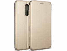 Pouzdro Book Magnetic Xiaomi Redmi 9 zlaté/zlaté