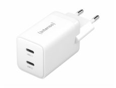 Intenso Power Adapter W40CC GaN white 2x USB-C 40W