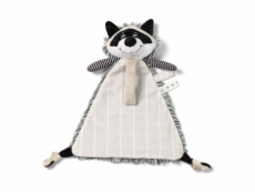 Zaspávač Baby Ono Racoon Rocky s pútkom pre cumlík