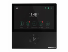 EVOLVEO DoorPhone AHD7, Sada domácího WiFi videotelefonu s ovládáním brány nebo dveří černý monitor