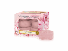 Svíčky čajové Yankee Candle, Růžolící kytice, 12 ks