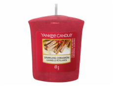 Svíčka Yankee Candle, Třpytivá skořice,   49 g