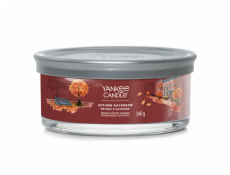 Svíčka ve skleněném válci Yankee Candle, Podzimní denní snění, 340 g