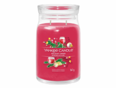 Svíčka ve skleněné dóze Yankee Candle, Vánoční veselí, 567 g