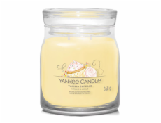 Svíčka ve skleněné dóze Yankee Candle, Vanilkový košíček, 368 g