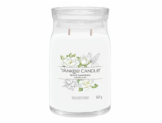 Svíčka ve skleněné dóze Yankee Candle, Bílá gardénie, 567 g