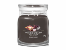 Svíčka ve skleněné dóze Yankee Candle, Černý kokos, 368 g