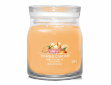 Svíčka ve skleněné dóze Yankee Candle, Mangová zmrzlina, 368 g