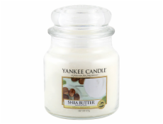 Svíčka ve skleněné dóze Yankee Candle, Bambucké máslo, 410 g