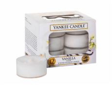 Svíčky čajové Yankee Candle, Vanilka, 12 ks