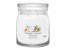 Svíčka ve skleněné dóze Yankee Candle, Kokosová pláž, 368 g