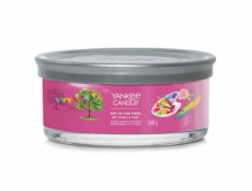 Svíčka ve skleněném válci Yankee Candle, Umění v parku, 340 g