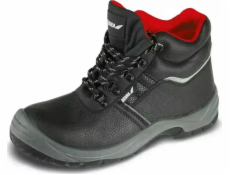 DEDRA Bezpečnostní kotníková obuv T1AW, kůže, velikost: 41, kategorie S3 SRC