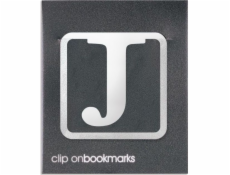 Kovová záložka IF - Letter J Clip-on