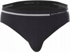 Brubeck BE10110 Pánské slipy ACTIVE WOOL grafit XXL