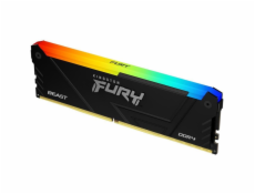 KINGSTON DIMM DDR4 8GB 3200MT/s CL16 FURY Beast RGB, XMP