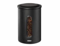 Dóza XAVAX Barista na 1,3 kg zrnkové kávy nebo 1,5 kg mleté kávy, vzduchotěsná, matná černá